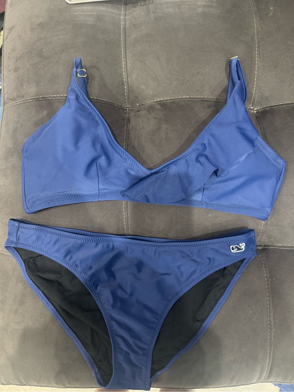 Vineyard Vines Royal Blue Two-Piece Bikini Set